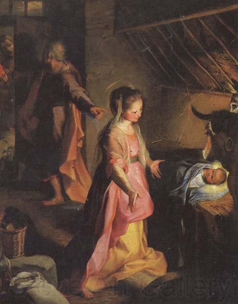 Federico Barocci The Nativity Norge oil painting art